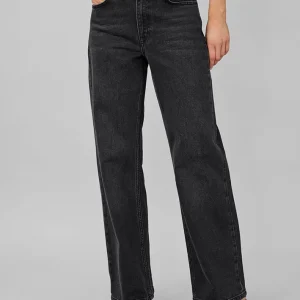 My Essential Wardrobe The Louis 139 High Wide Jeans - Black Retro