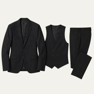 Freja Andersen | Herre 3 Piece slim fit Tuxedo jakkesæt sæt - Formal Wedding & business jakkesæt