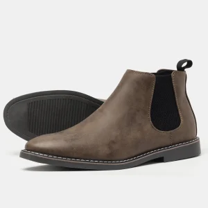 Ridgeview | Herre Retro Slip On Chelsea Ankle støvler
