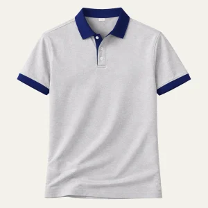 Cala Mariolu herre afslappet trykt golfpoloshirt
