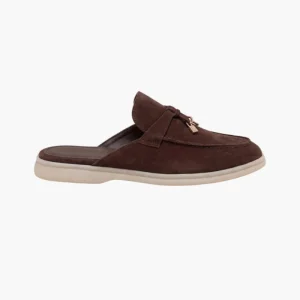 brun Suède Mediterranean Mule
