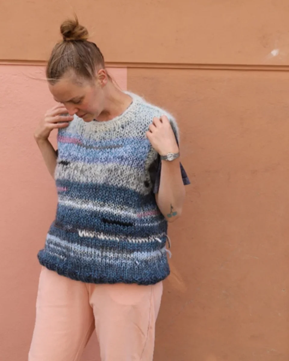 All My Scraps Vest - Billede 3