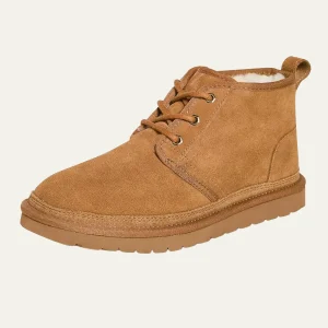 Ridgefall | Herre Cozy ruskind varm Fur Lined Non Slip Snow støvler