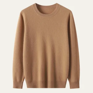 Freja Andersen | Herre afslappet merino uld O Neck vinter trøje