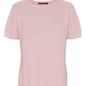 BTF CPH Cashmere SS Pullover 500081 Pink Melange