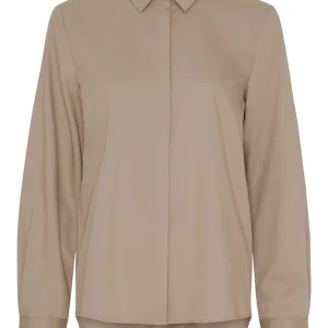 BTF CPH Aurora Bamboo Skjorte 500089 Taupe Sand