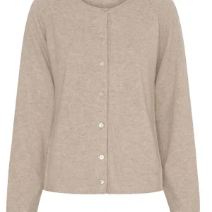 BTF CPH Eva Cashmere Cardigan 50067 Cream Melange