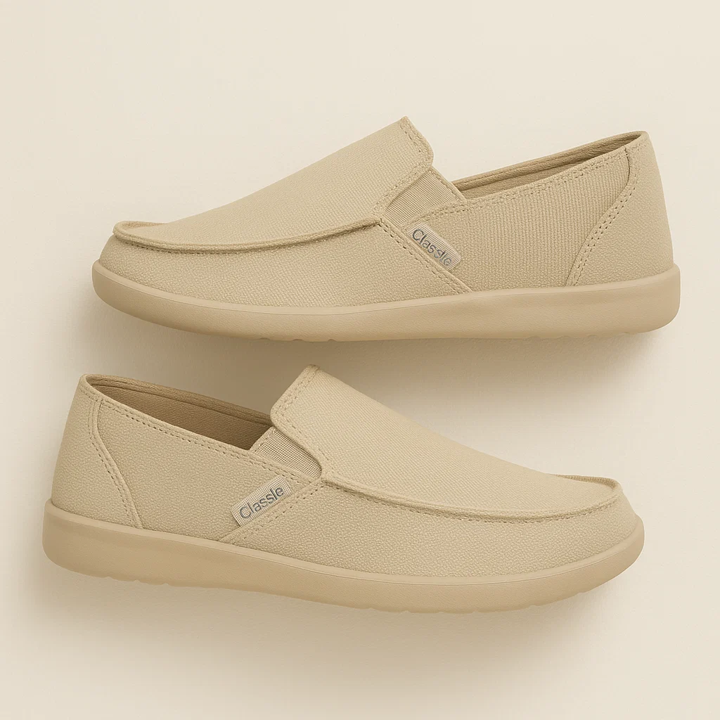 klassisk ruskind Old Money loafers - Billede 5