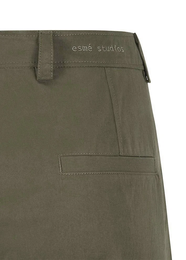 Esmé Studios Jodi Pants Cargobukser - Grøn - Billede 8