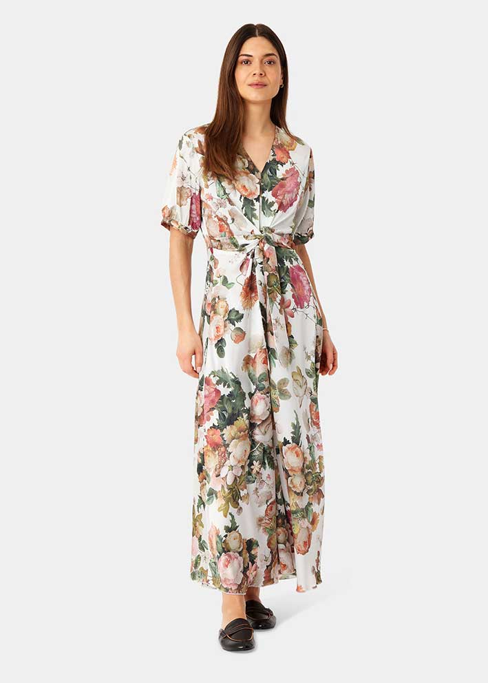 Karmamia Faye Kjole - Summer Bloom - Blomstret Maxikjole - Billede 4