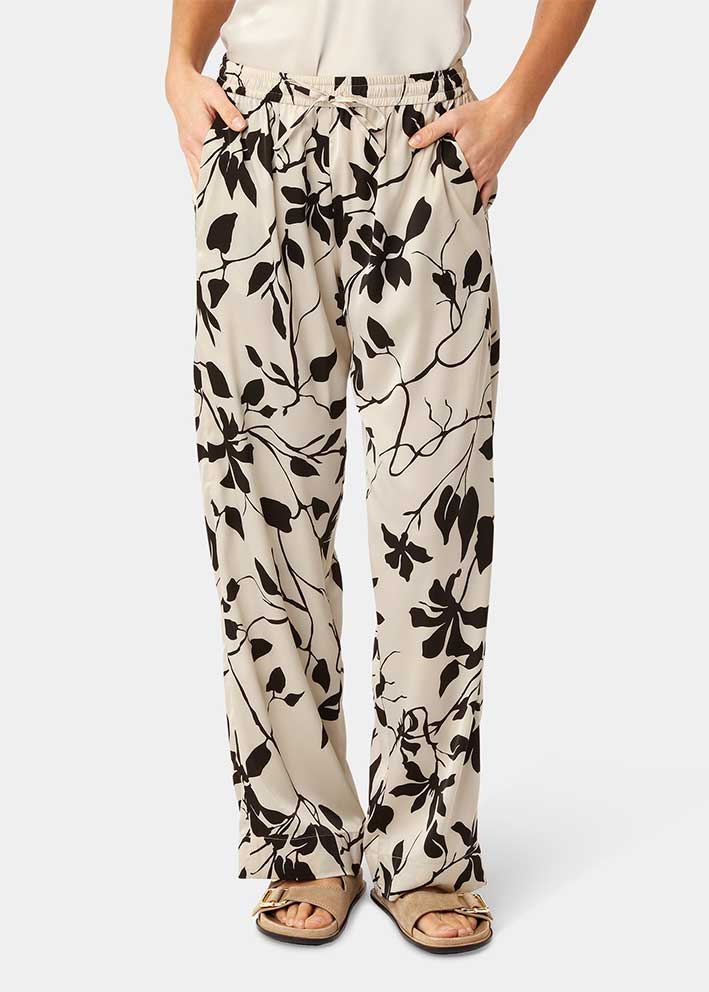 Karmamia Garcia Bukser - Mono Floral - Blomstrede Bukser - Billede 3