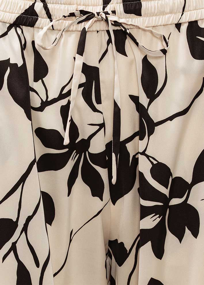 Karmamia Garcia Bukser - Mono Floral - Blomstrede Bukser - Billede 6