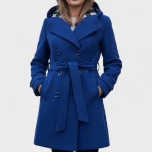 Freja Andersen | Elegant dobbeltradet frakke
