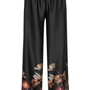 Karmamia Nomi Bukser - Black Blossom