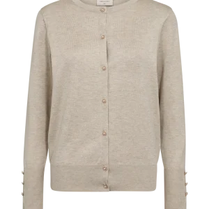 FQKATIE - CARDIGAN - BEIGE